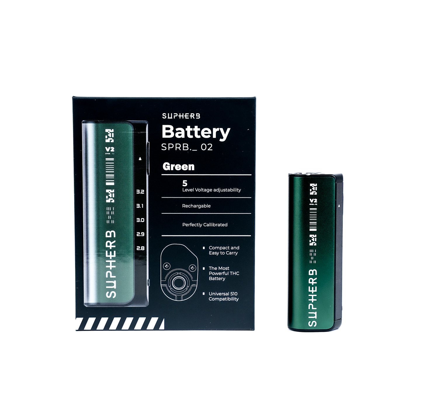 SUPHERB V2 Battery