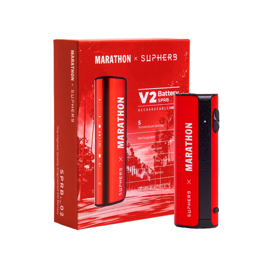 Red - MARATHON x Supherb V2 Battery